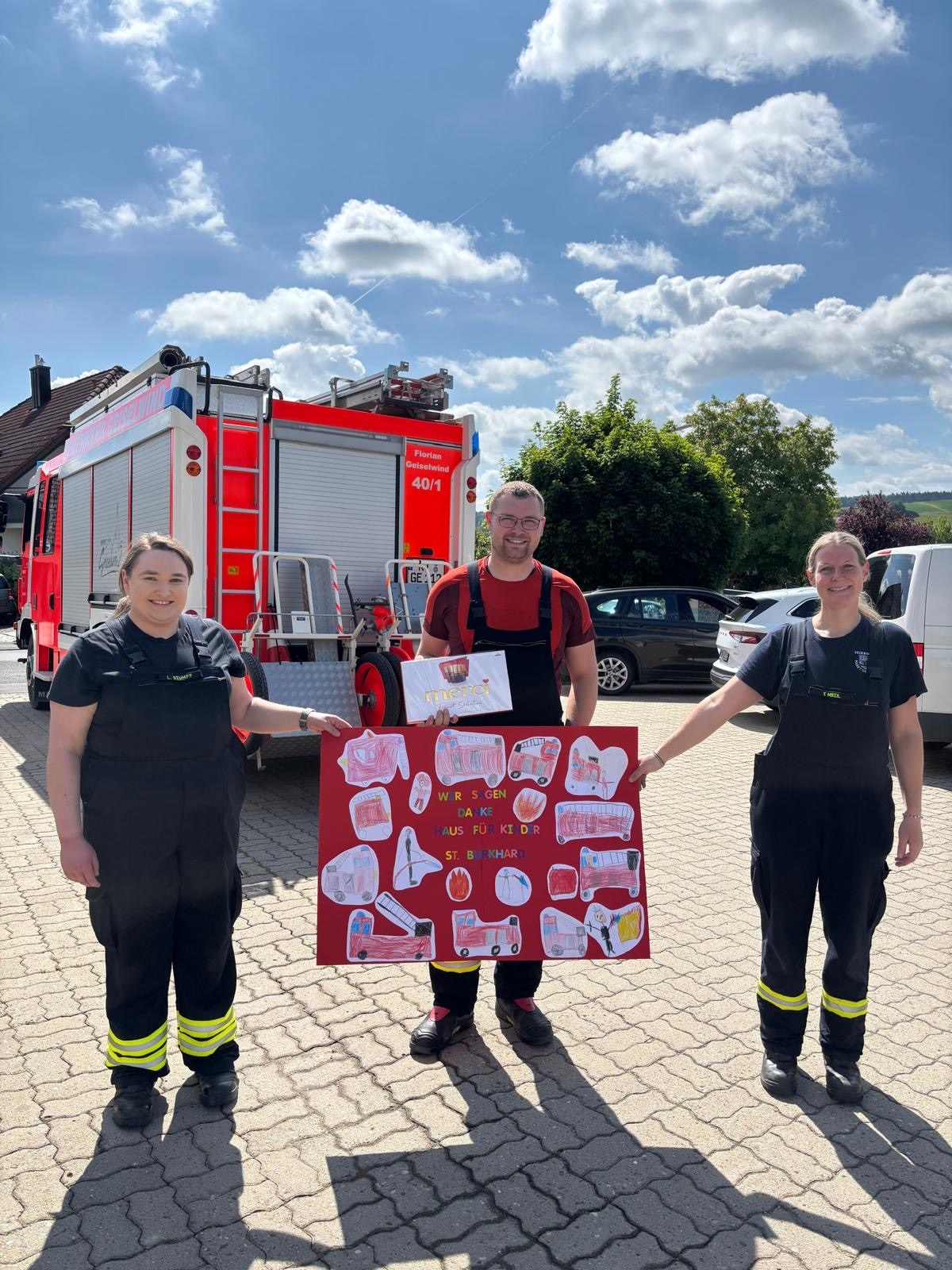Danke an die Feuerwehr
